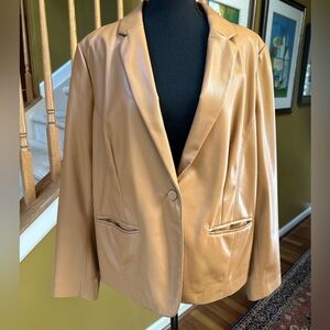 Chico’s Faux Leather Jacket